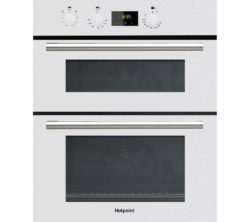 HOTPOINT  Class 2 DU2 540 Electric Built-under Double Oven - White
